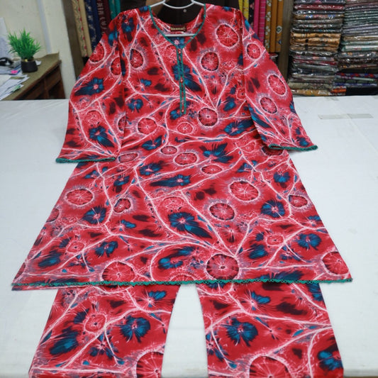 Bin Samad Lawn 2 Piece Stitch (1737-007)