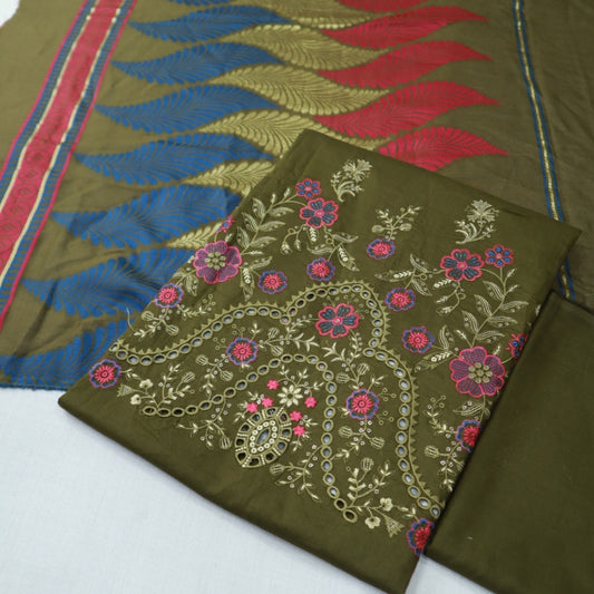 Excutive Embroidered Lawn by Shahi Jora (1746-006)