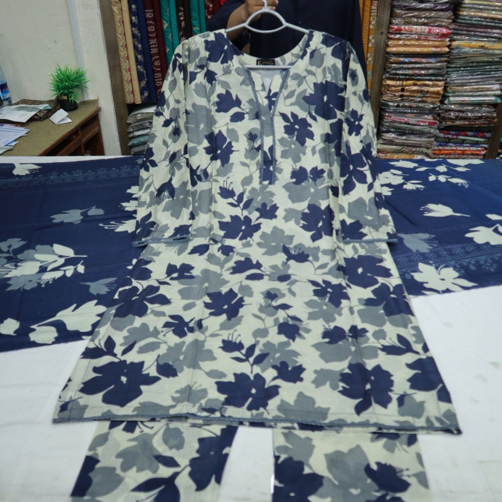 E.Stitch Lawn 3 Piece (1751-001)