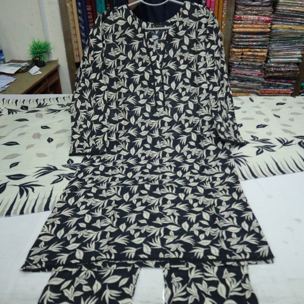 E.Stitch Lawn 3 Piece (1751-002)