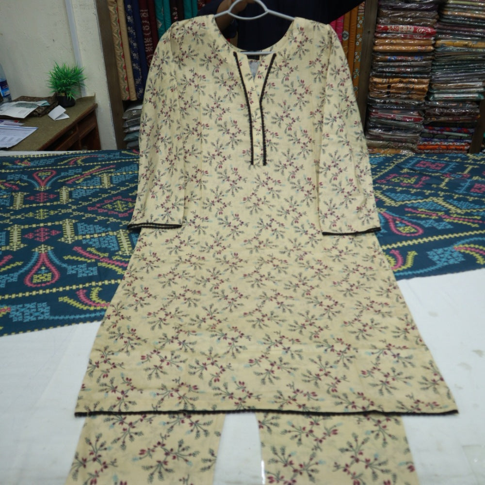 E.Stitch Lawn 3 Piece (1751-005)