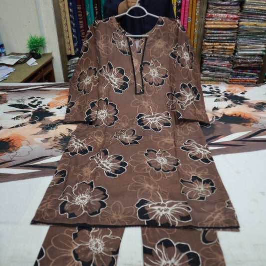 E.Stitch Lawn 3 Piece (1751-010)