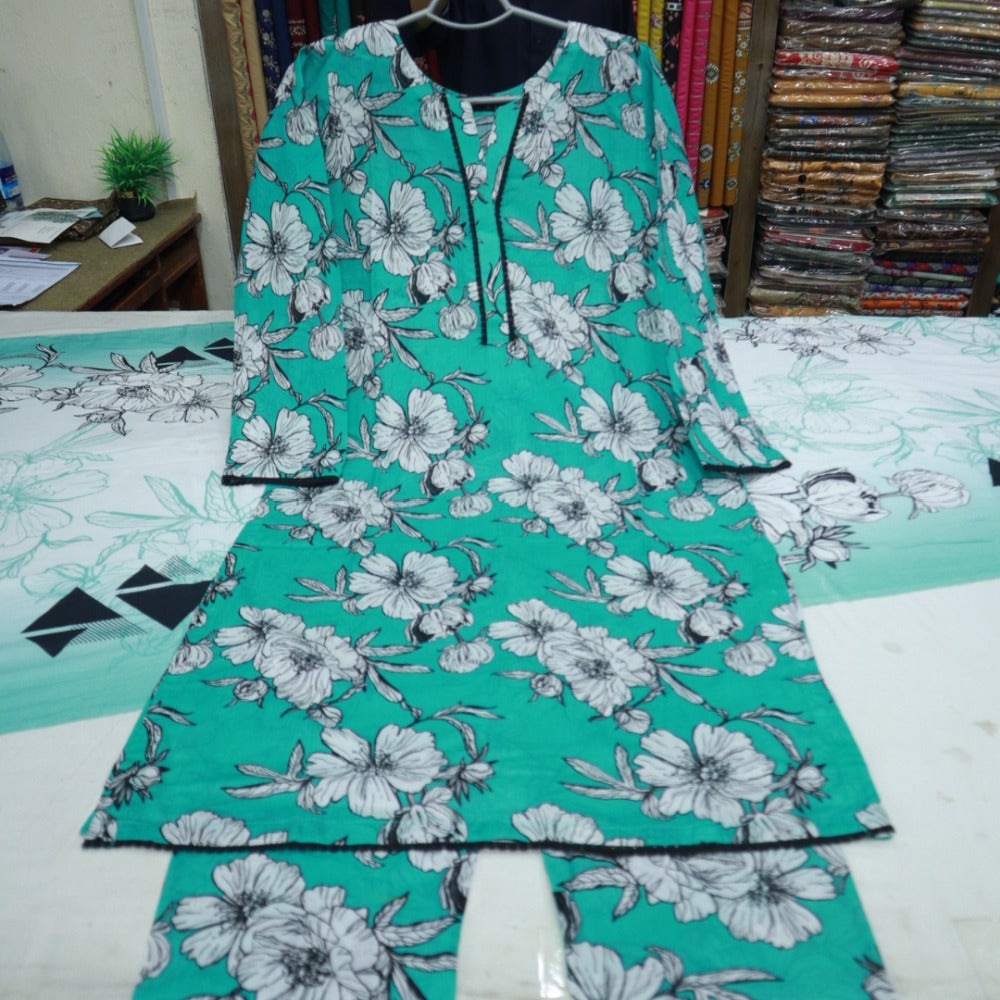 E.Stitch Lawn 3 Piece (1751-012)