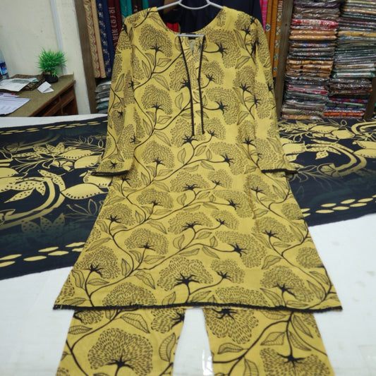 E.Stitch Lawn 3 Piece (1751-014)