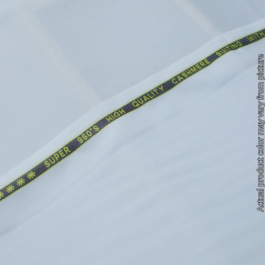 Super 960s Cashmere Pure White (1762-004)