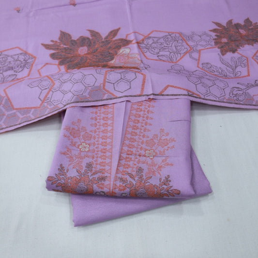 Karandi Jaquard Brosha 3 Piece (1769-008)