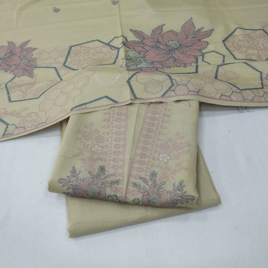 Karandi Jaquard Brosha 3 Piece (1769-010)