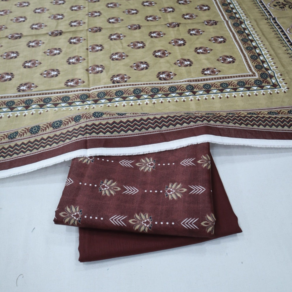 Narmin Digital Khaddar 3 Piece (1778-024)