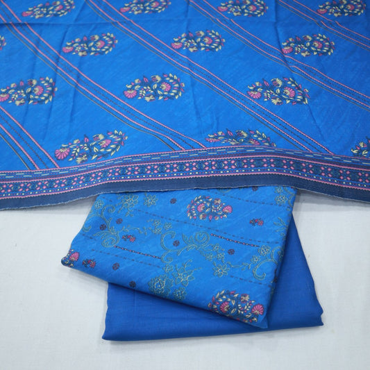 Chamki Leather Peach 3 Piece (1796-004)