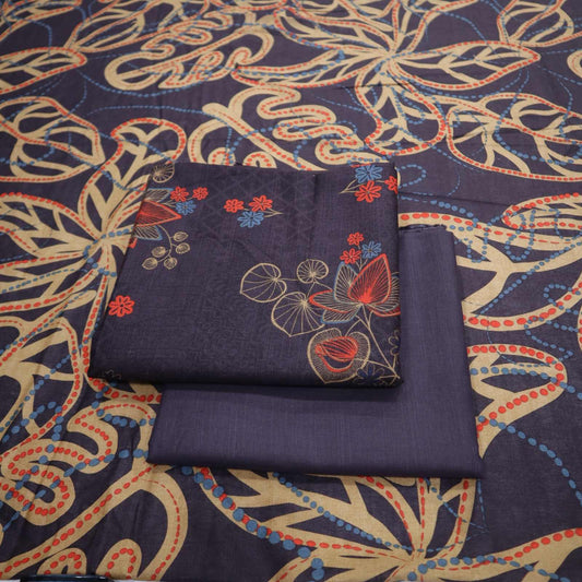 ZESH Digital Khaddar 3 Piece (1799-006)