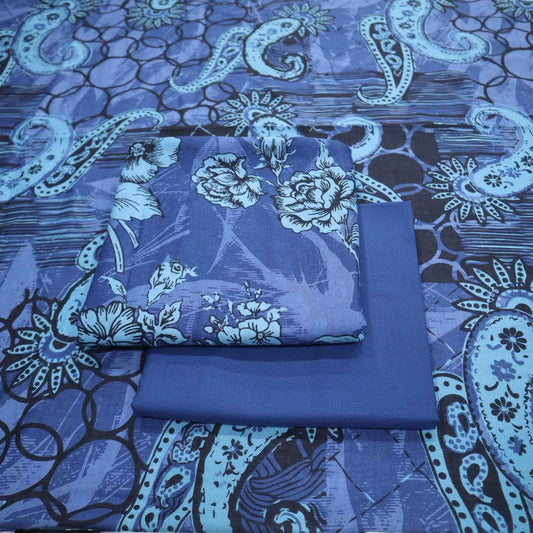 ZESH Digital Khaddar 3 Piece (1799-008)