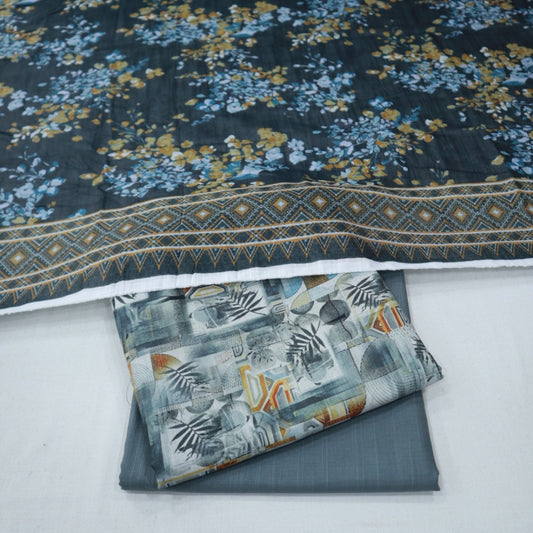 HZ Digital Khaddar 3 Piece (1809-001)