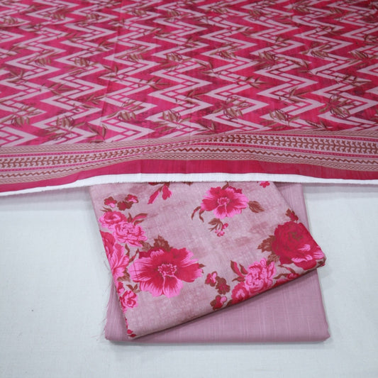 HZ Digital Khaddar 3 Piece (1809-005)