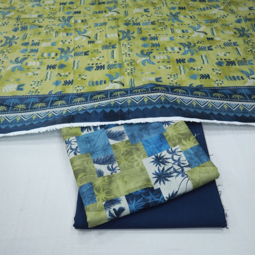 HZ Digital Khaddar 3 Piece (1809-006)