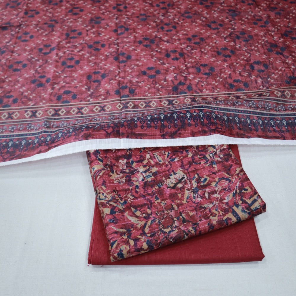 HZ Digital Khaddar 3 Piece (1809-007)