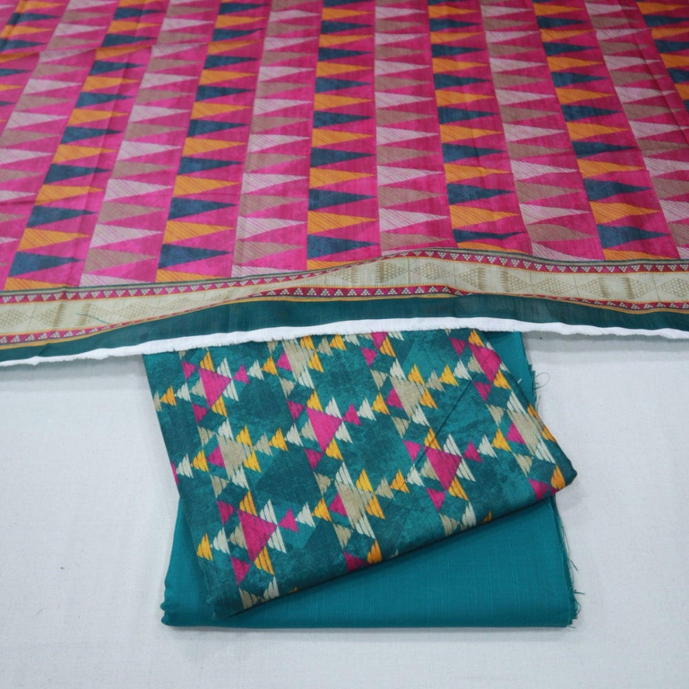 HZ Digital Khaddar 3 Piece (1809-008)