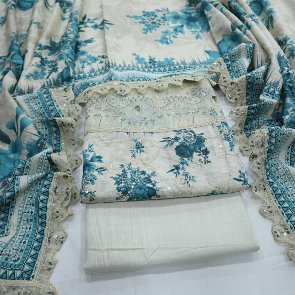 Narmin Embroidered Khaddar (1811-008)