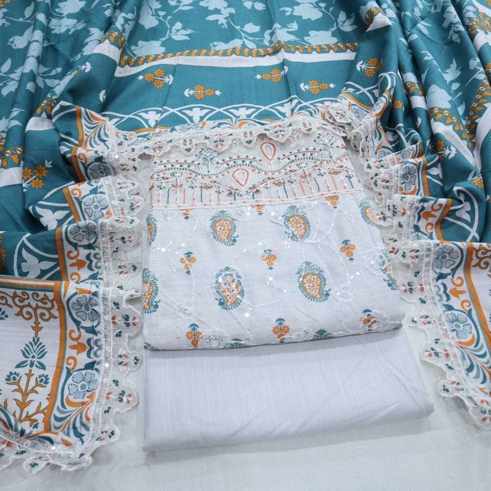 Narmin Embroidered Khaddar (1811-009)