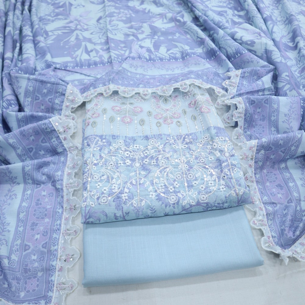 Narmin Embroidered Khaddar (1811-012)