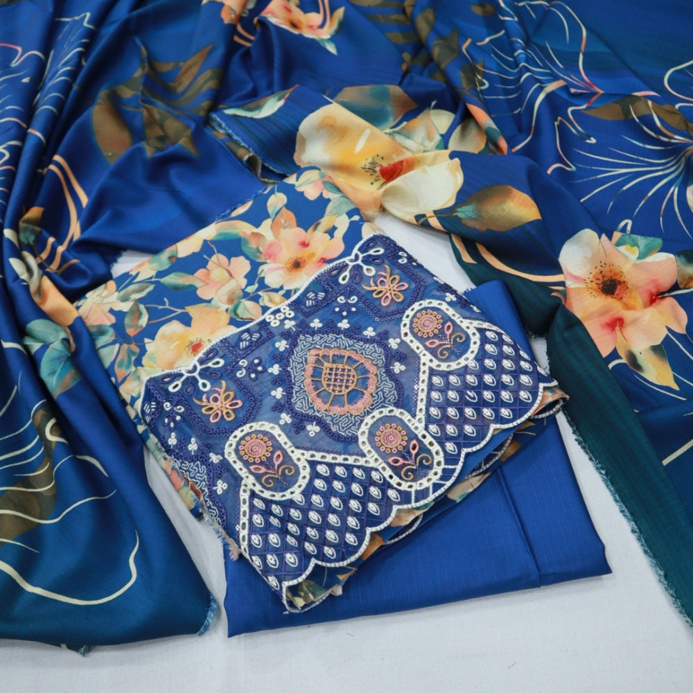 Staple Doriya Daman Embroidered (1812-001)