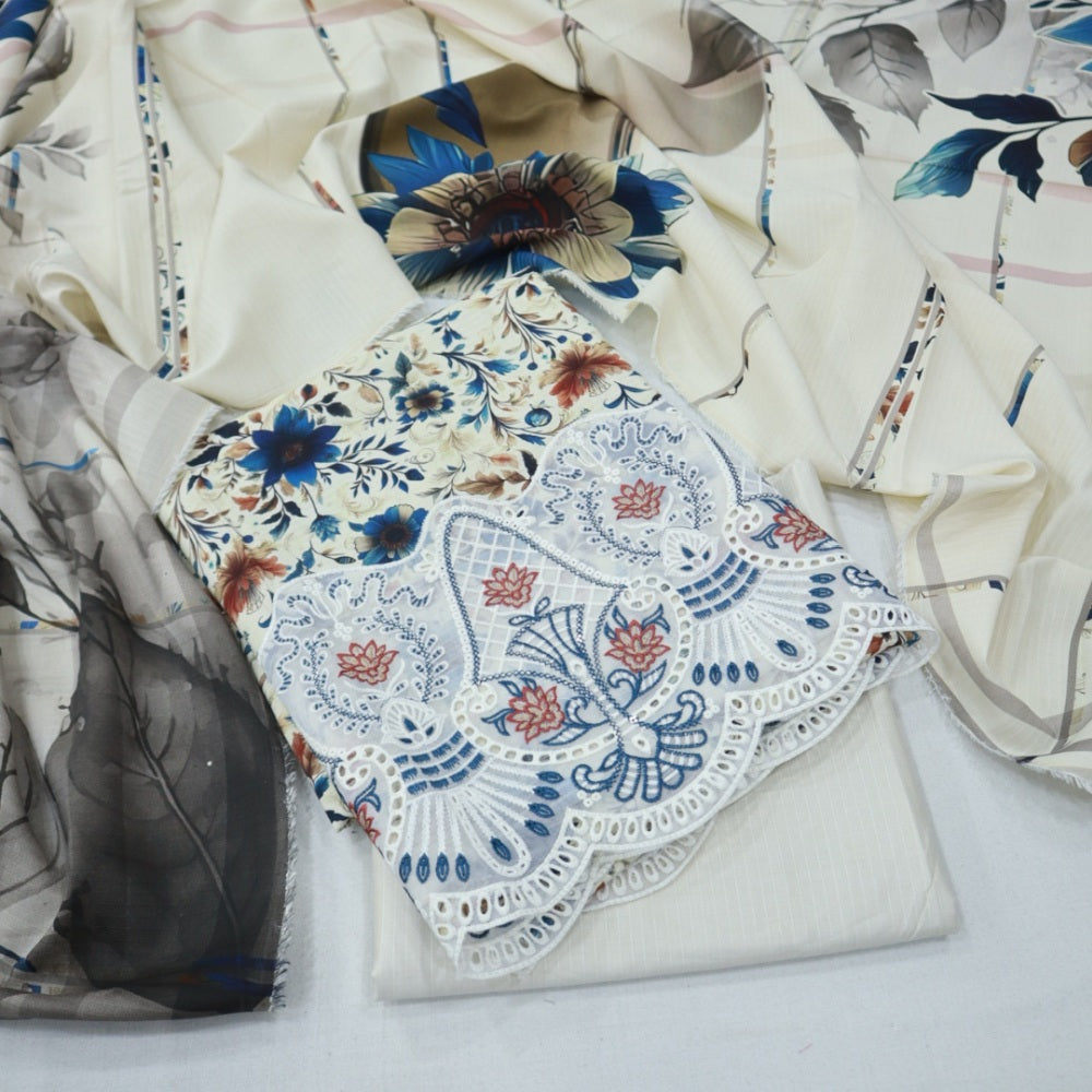 Staple Doriya Daman Embroidered (1812-003)