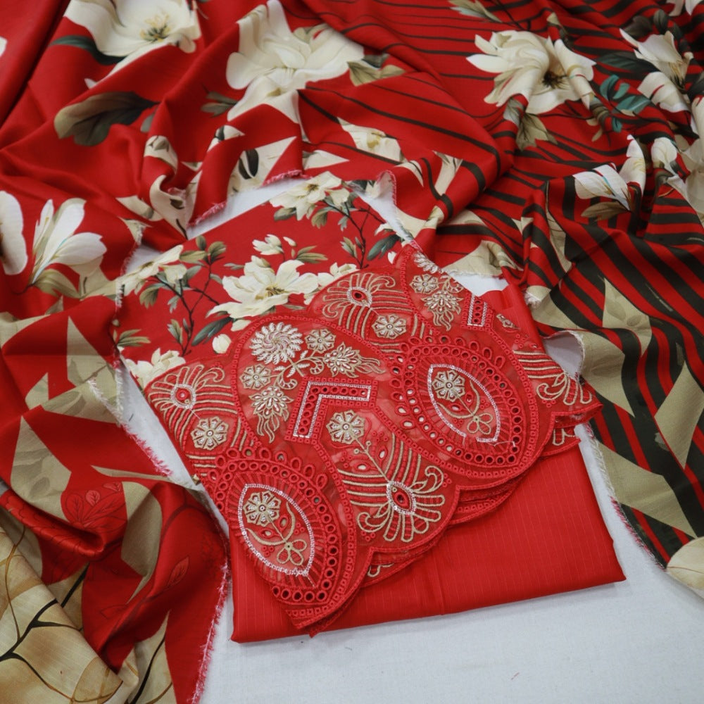 Staple Doriya Daman Embroidered (1812-004)