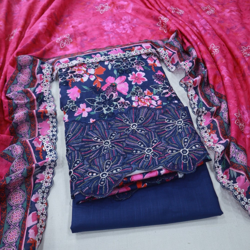 HZ Dhaga Kari Khaddar Embroidered (1828-005)