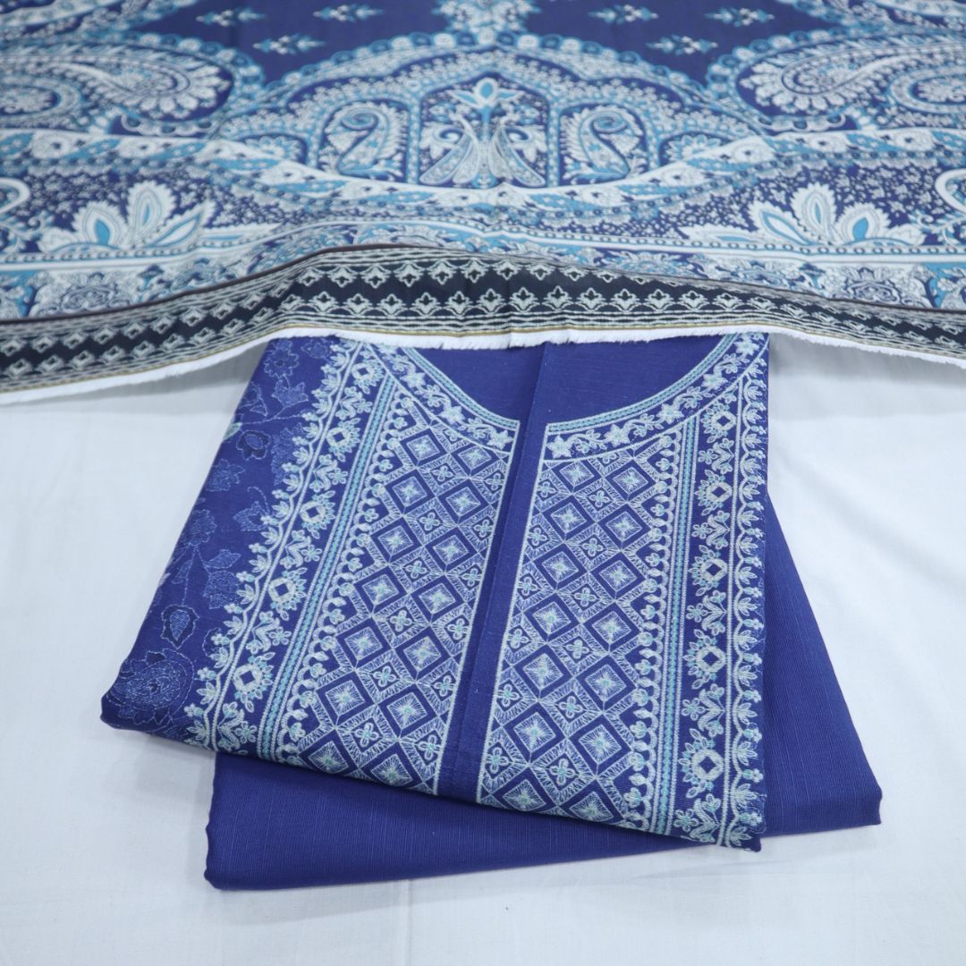 MauSummery Khaddar 3 Piece (1837-003)