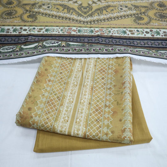 MauSummery Khaddar 3 Piece (1837-008)