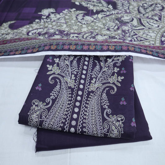 MauSummery Khaddar 3 Piece (1837-011)