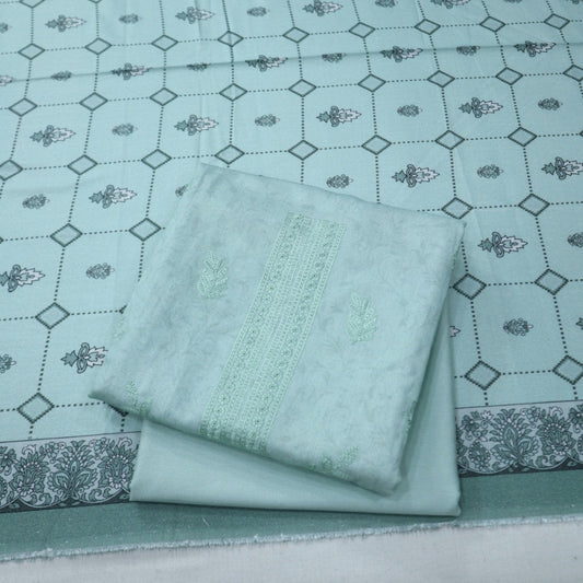 Karandi Heavy Embroidered with Laser Work (1845-004)