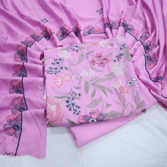 Bareeza EMB Karandi with EMB Shawl (1849-003)