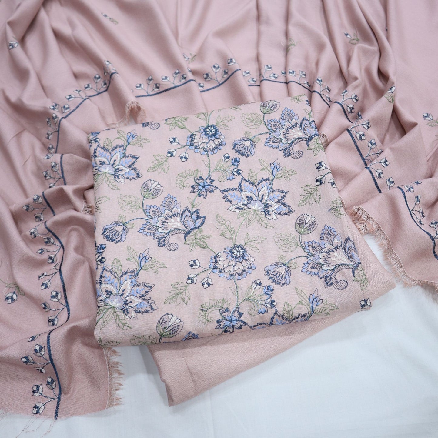 Bareeza EMB Karandi with EMB Shawl (1849-006)
