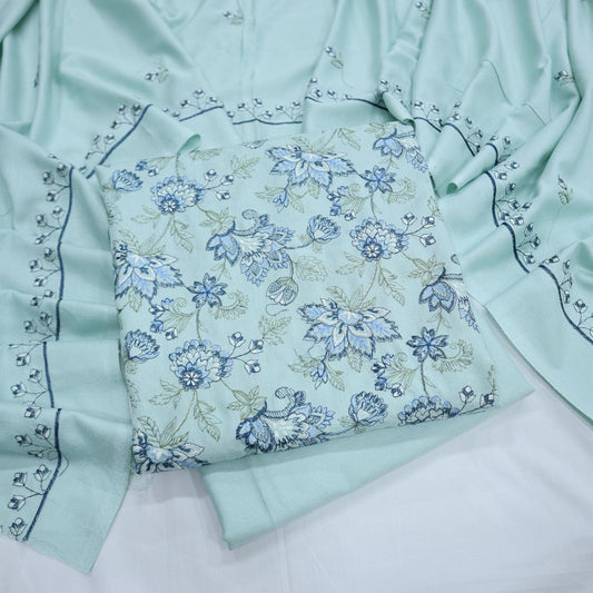 Bareeza EMB Karandi with EMB Shawl (1849-007)