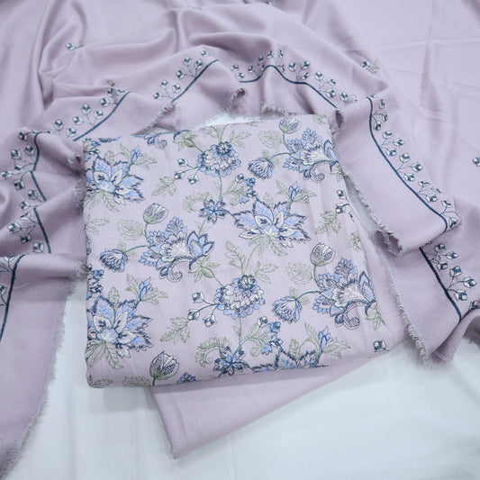 Bareeza EMB Karandi with EMB Shawl (1849-009)