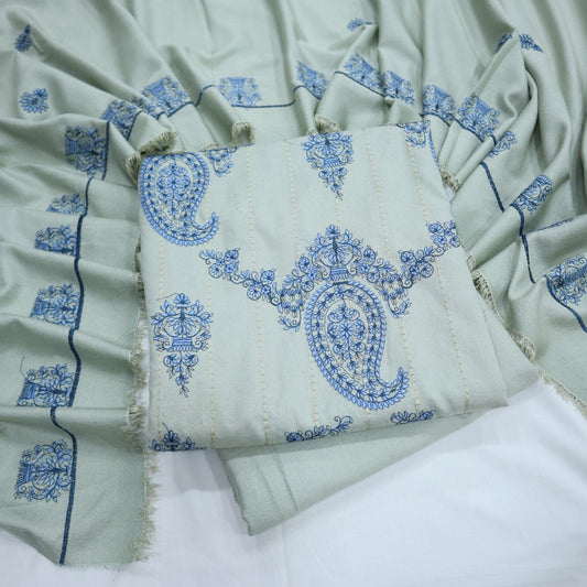 Bareeza EMB Karandi with EMB Shawl (1849-013)