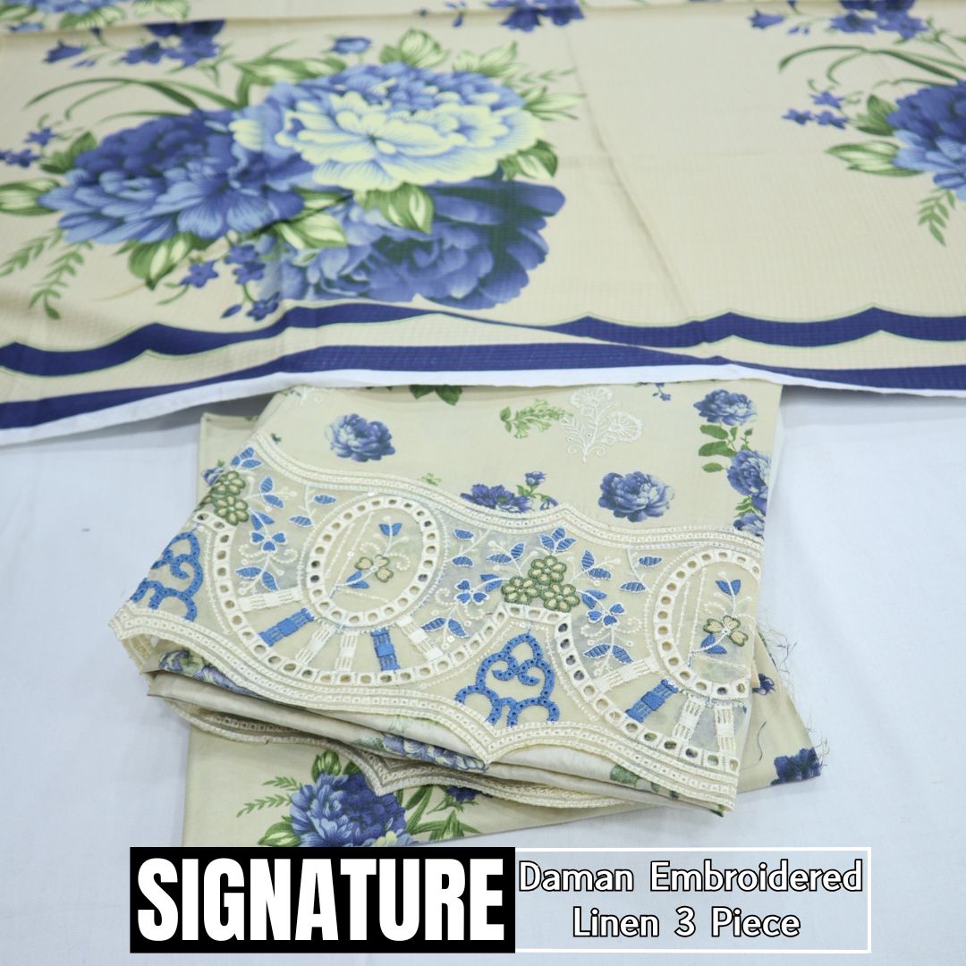 Signature Supreme Linen Embroidered (1853-005)