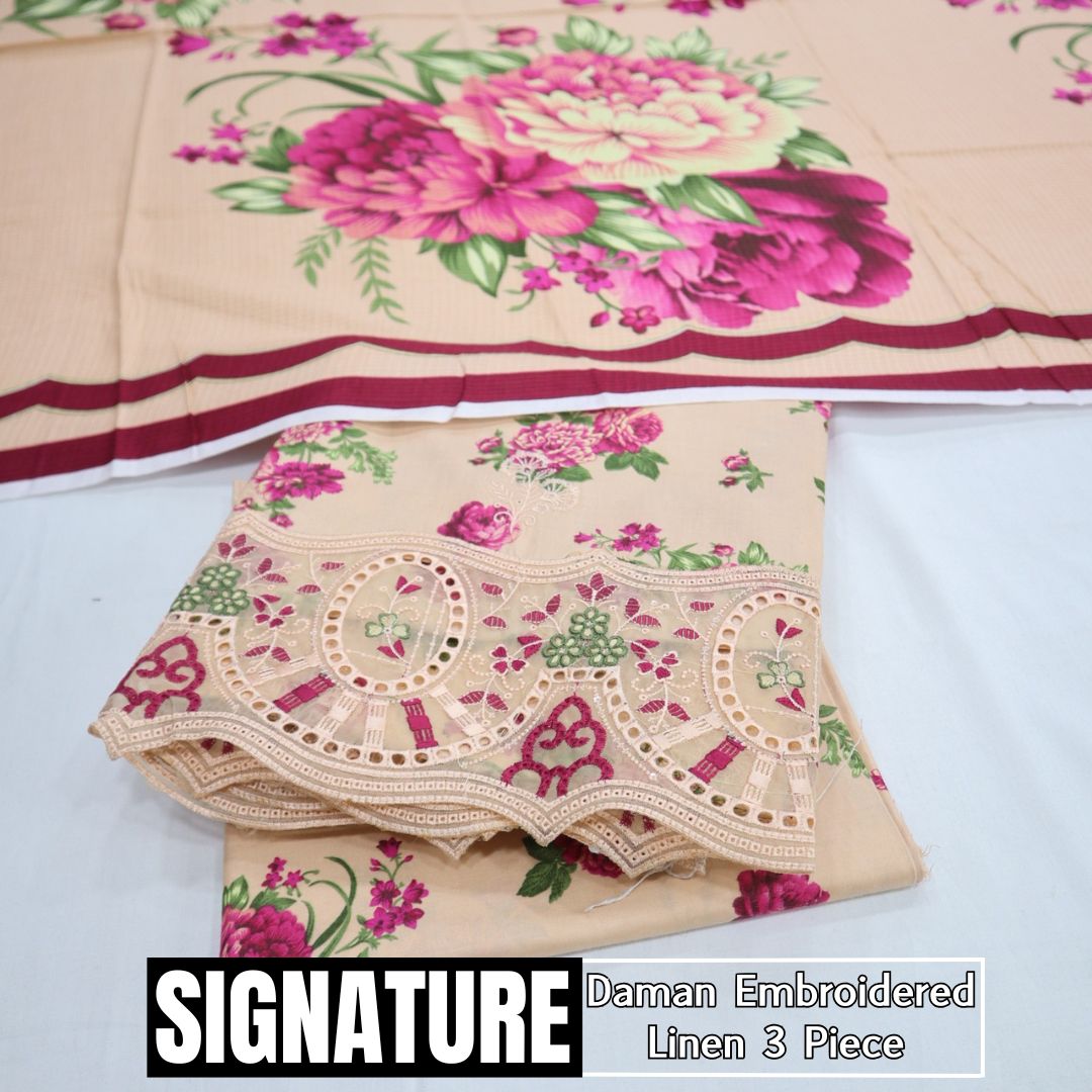 Signature Supreme Linen Embroidered (1853-007)