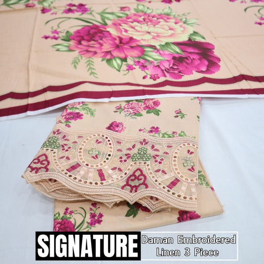 Signature Supreme Linen Embroidered (1853-007)
