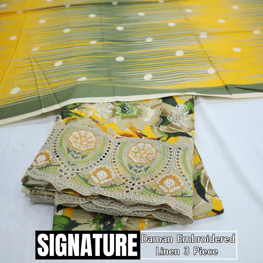 Signature Supreme Linen Embroidered (1853-008)