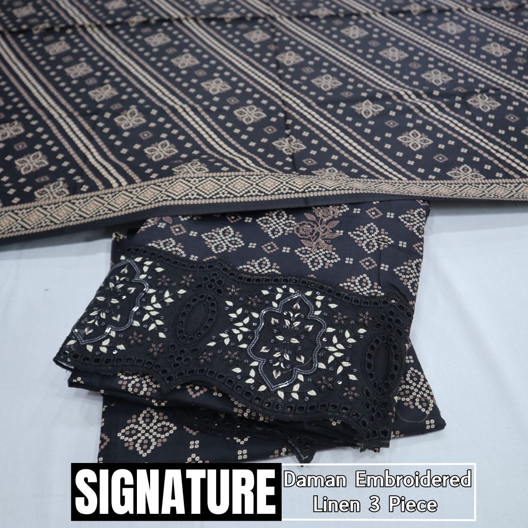 Signature Supreme Linen Embroidered (1853-009)