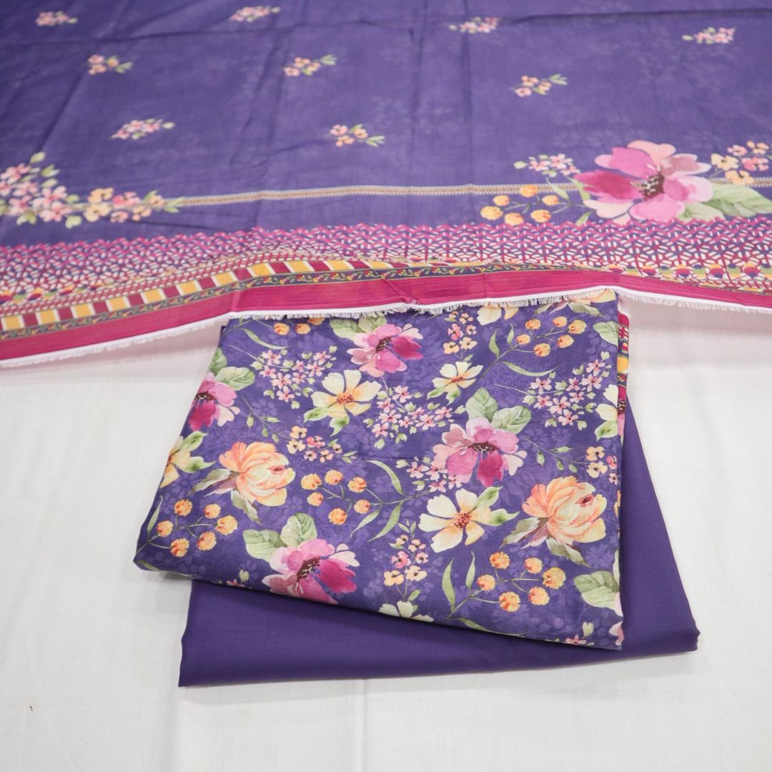 Digital Print Lawn 3 Piece by Miko (1859-006)