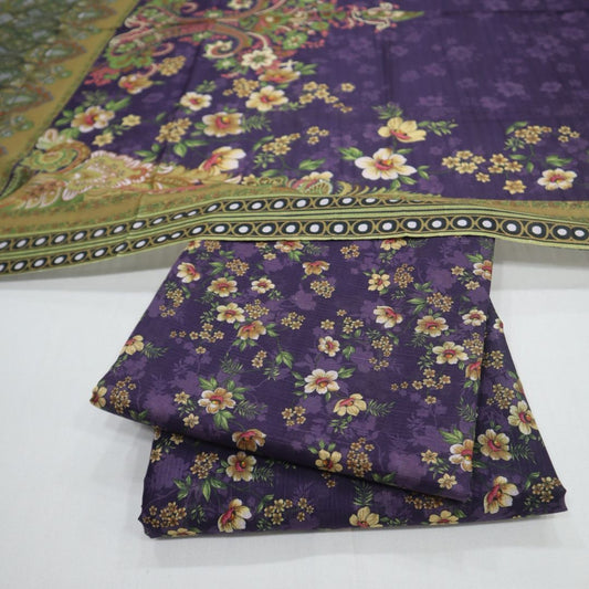 Digital Slub Dora Lawn 3 Piece (1864-012)