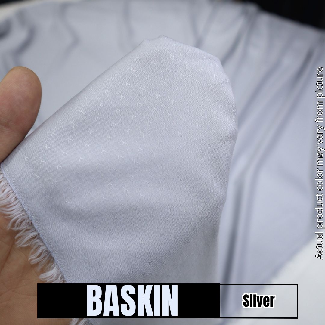 Baskin by Glamour Suiting - Silver (1877-012)