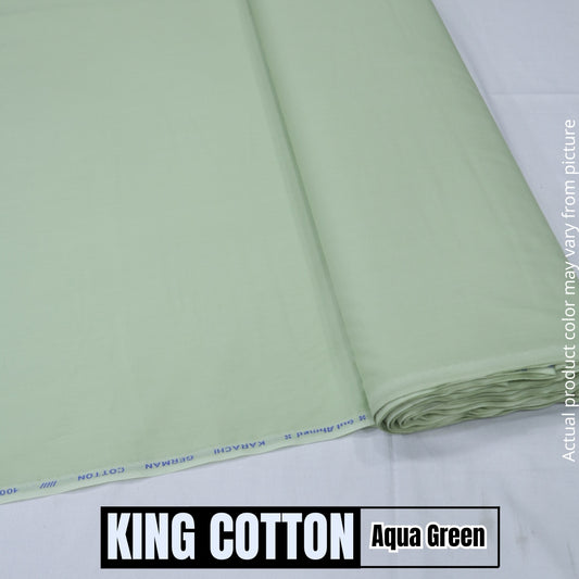 German Cotton - Aqua Green (1887-005)