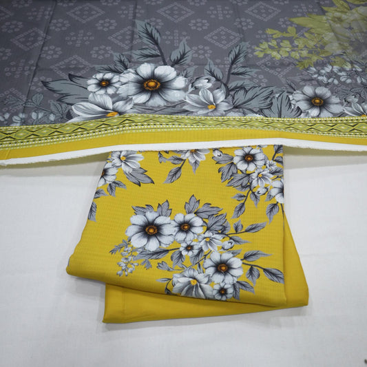 Self Viscose 3 Piece by Rawayat (1897-002)