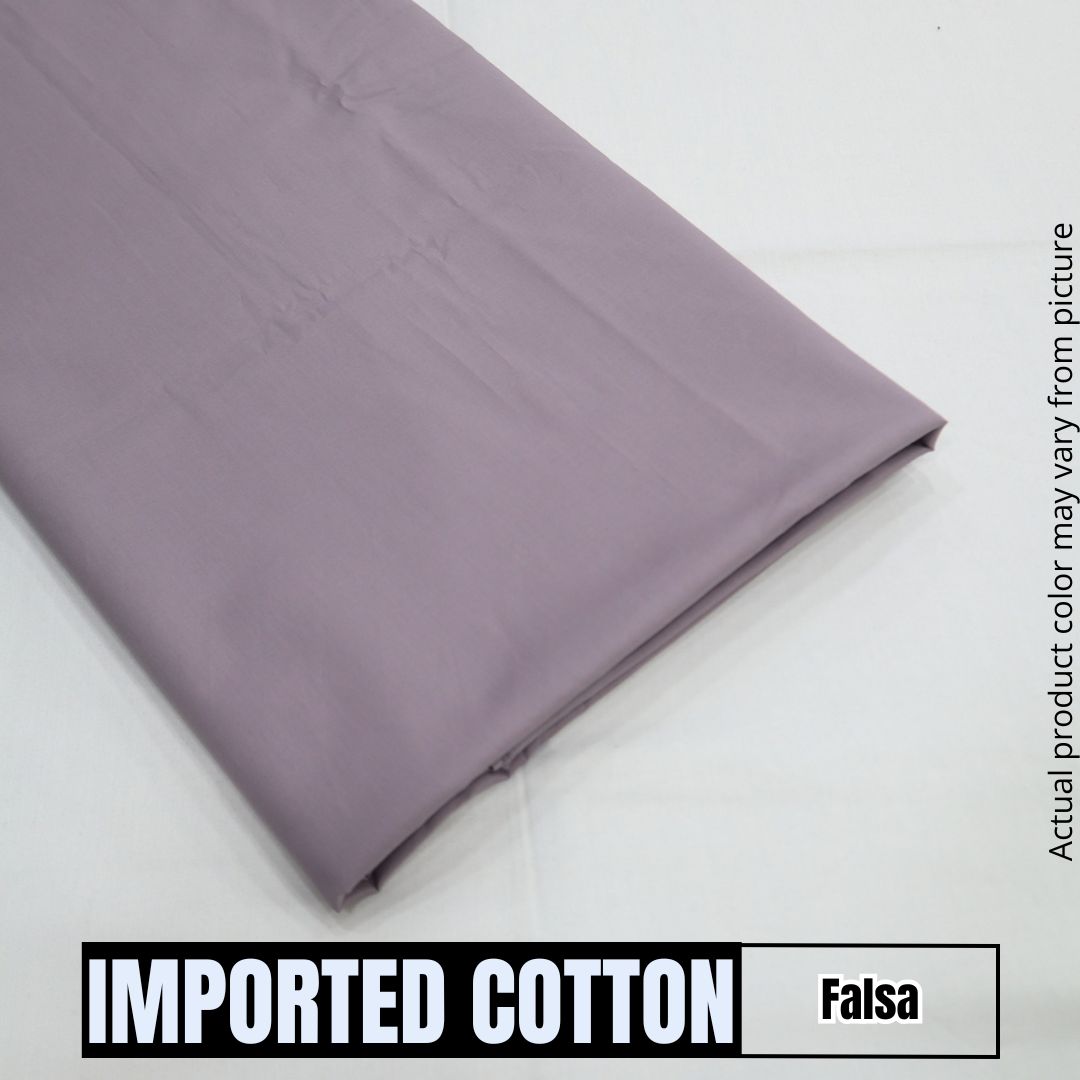 Imported Pure Soft Cotton - Falsa (1904-004)