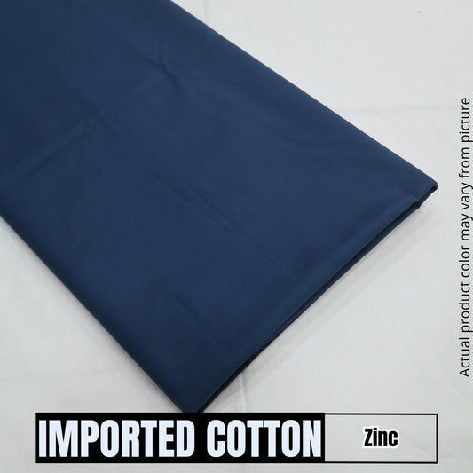 Imported Pure Soft Cotton - Zinc (1904-005)
