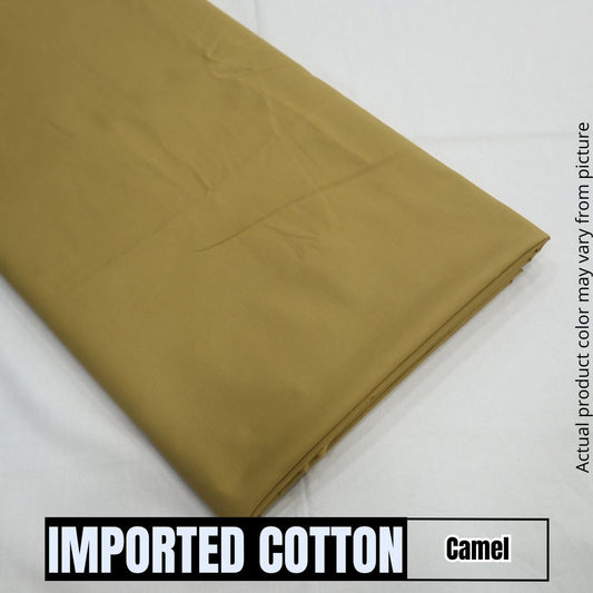 Imported Pure Soft Cotton - Camel (1904-010)