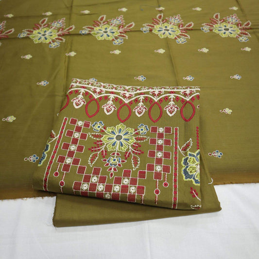 Embroidered Tana Dora Lawn 3 Piece (1909-003)